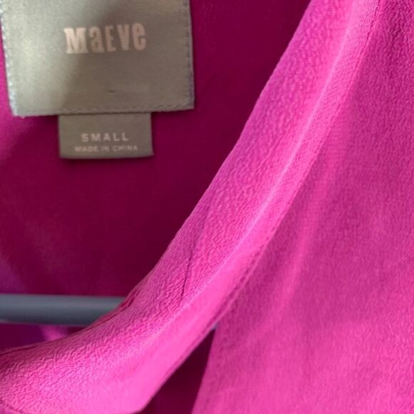 Anthropologie Maeve Mairead Silk Blouse Size S - Picture 4 of 6